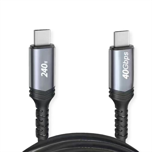 EAN 7630049627895 - VALUE 11.99.9088 cable USB USB4 Gen 3x2 0,5 m USB C Negro imagen 2