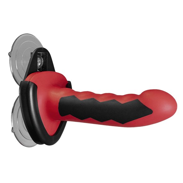 EAN 0609224031960 - ElectraStim Silicone Fusion Komodo Electro Dildo Consolador clásico Sexo anal, Sexo vaginal Negro, Rojo S imagen 6