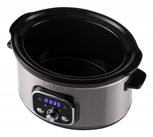 EAN 4260645680494 - Lauben LBNSC3500SB olla de cocción lenta 3,5 L 200 W Negro, Acero inoxidable imagen 3