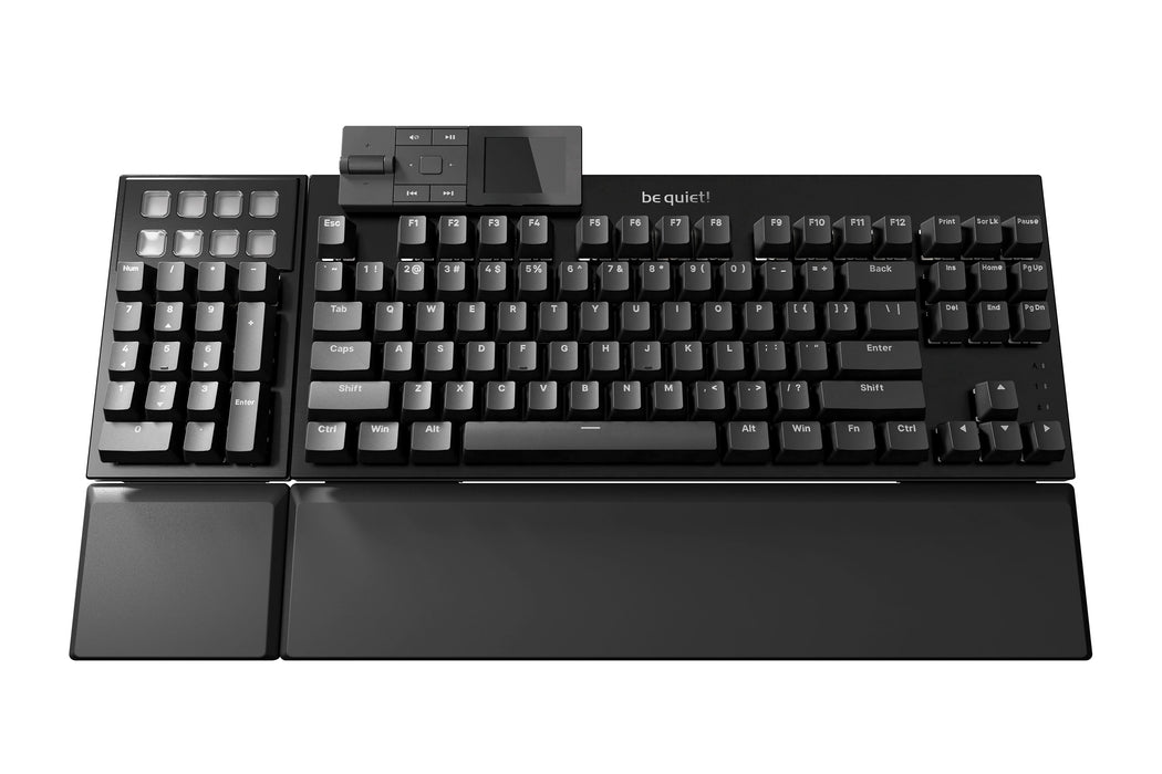 EAN 4260052192726 - be quiet! Dark Mount Silent Tactile DE ISO teclado Juego USB QWERTZ Alemán Negro imagen 5