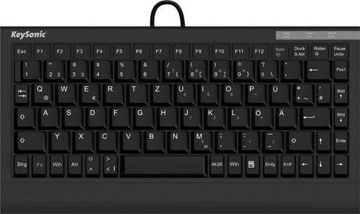 EAN 4250078142065 - KeySonic ACK-595C+ (DE) teclado Oficina USB QWERTZ Alemán Negro imagen 1