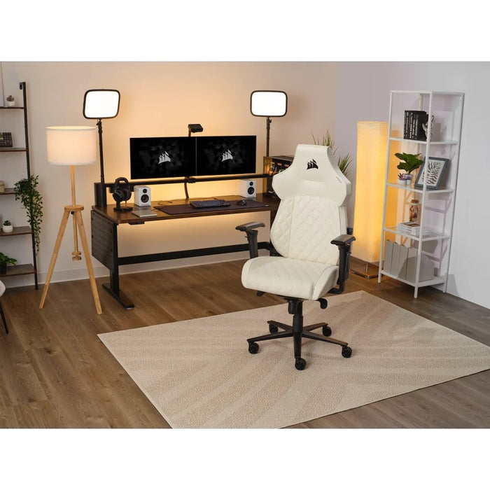EAN 0840006678441 - Corsair TC500 LUXE Silla para videojuegos de PC Asiento acolchado Beige imagen 7