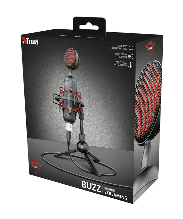EAN 8713439234664 - Trust GXT 244 Buzz Negro, Rojo Micrófono para PC imagen 5