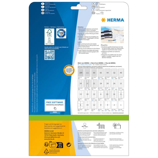 EAN 4008705043335 - HERMA 4333 etiqueta de impresora Blanco Etiqueta para impresora autoadhesiva imagen 2