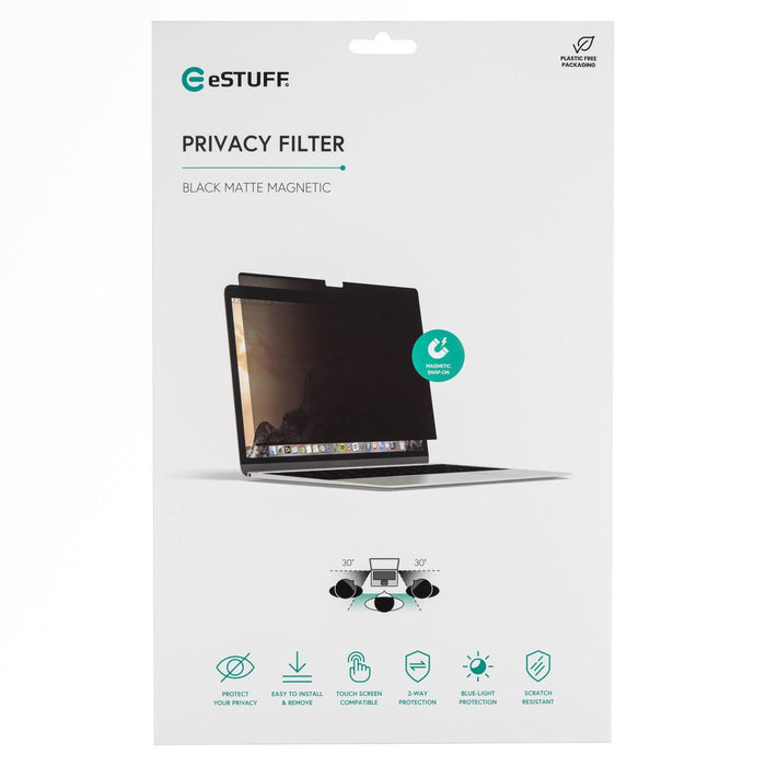 EAN 5704174947776 - eSTUFF GLBMMB13-22 filtro para monitor 34,5 cm (13.6") Portátil Filtro de privacidad para pantallas sin m imagen 3