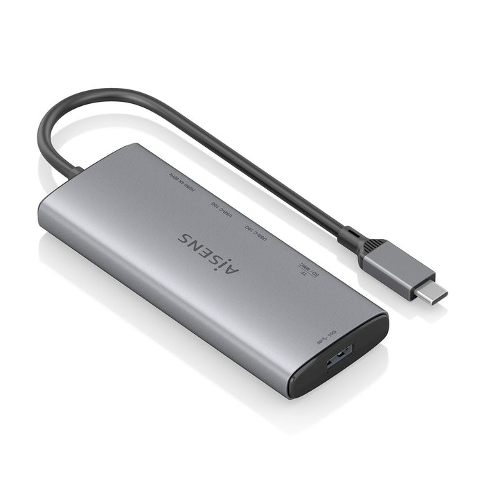 EAN 8435739903575 - AISENS ASUC-6P029-GR base para portátil y replicador de puertos Alámbrico USB 3.2 Gen 1 (3.1 Gen 1) Type- imagen 2