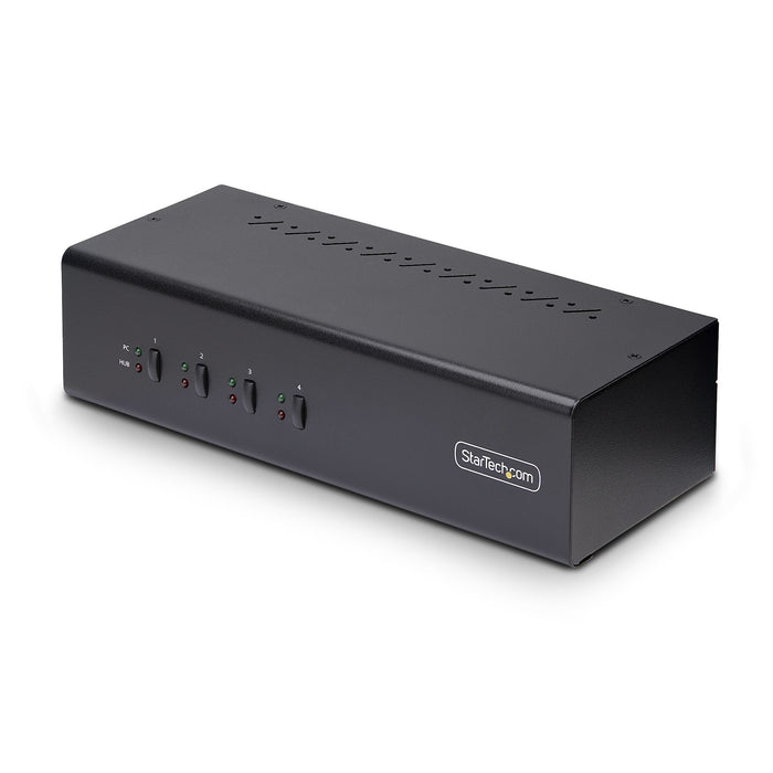 EAN 0065030899697 - StarTech.com P4DD46A2-KVM-SWITCH interruptor KVM Negro imagen 1