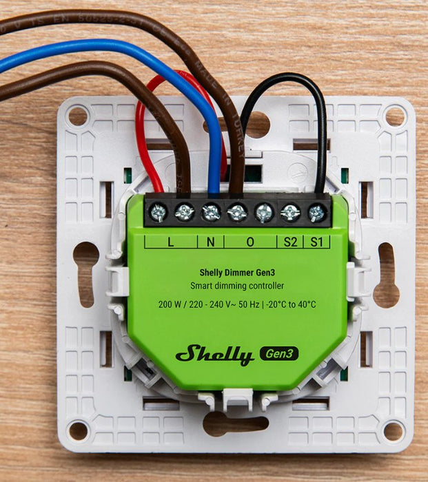 EAN 3800238070526 - Shelly Dimmer Gen3 Integrado Regulador de intensidad Negro, Cal imagen 4