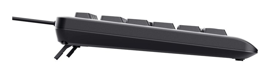 Trust Primo Beleuchtete Teclado Hogar / Oficina Usb Qwerty Inglés De Ee. Uu. Negro