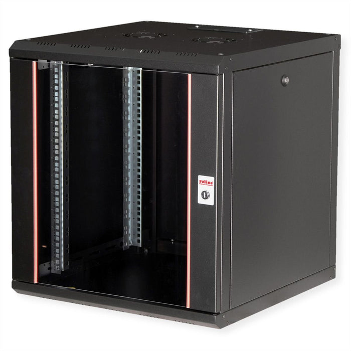 Roline 19-Zoll Wandgehuse Pro 12 He, 600x600 Bxt Schwarz