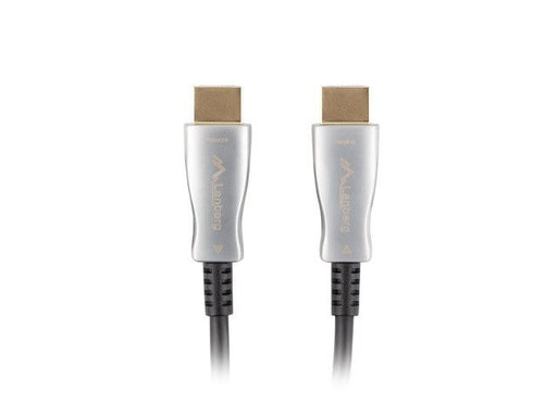 EAN 5901969429848 - Lanberg CA-HDMI-20FB-0500-BK cable HDMI 50 m HDMI tipo A (Estándar) Negro, Plata imagen 2