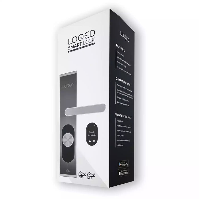 EAN 8719326820101 - LOQED Touch Cerradura de puerta inteligente imagen 2