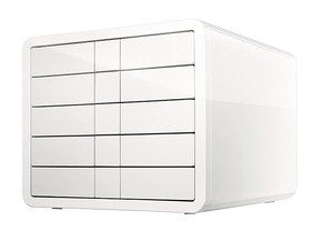 Han Schubladenbox I-Box, Din A4 C4,5 Schubladen Blanco