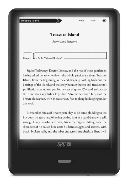 EAN 8436609913861 - SPC Dickens Light 2 Pro lectore de e-book Pantalla táctil 8 GB Negro imagen 1