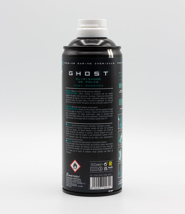 Synctech Ghost Spray De Gas Licuado Eliminador De  Polvo Y Residuos Solidos
