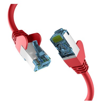 EAN 4049759290115 - EFB Elektronik EC020200163 cable de red Rojo 0,25 m Cat7 S/FTP (S-STP) imagen 1