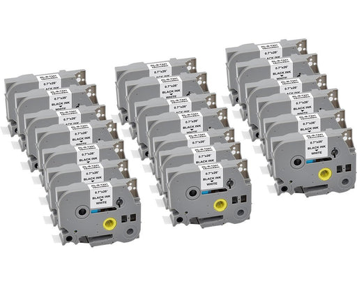 EAN 6942383177112 - G&G 21570 cinta para impresora de etiquetas Negro sobre blanco TZe imagen 2