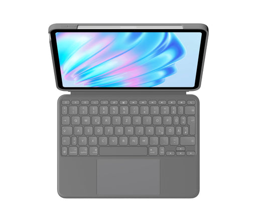 EAN 5099206121942 - Logitech Combo Touch QWERTZ Alemán Smart Connector Gris imagen 2
