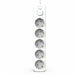 EAN 8681949014161 - Inca IPW-44GB limitador de tensión Blanco 5 salidas AC 230 V 1,5 m imagen 7