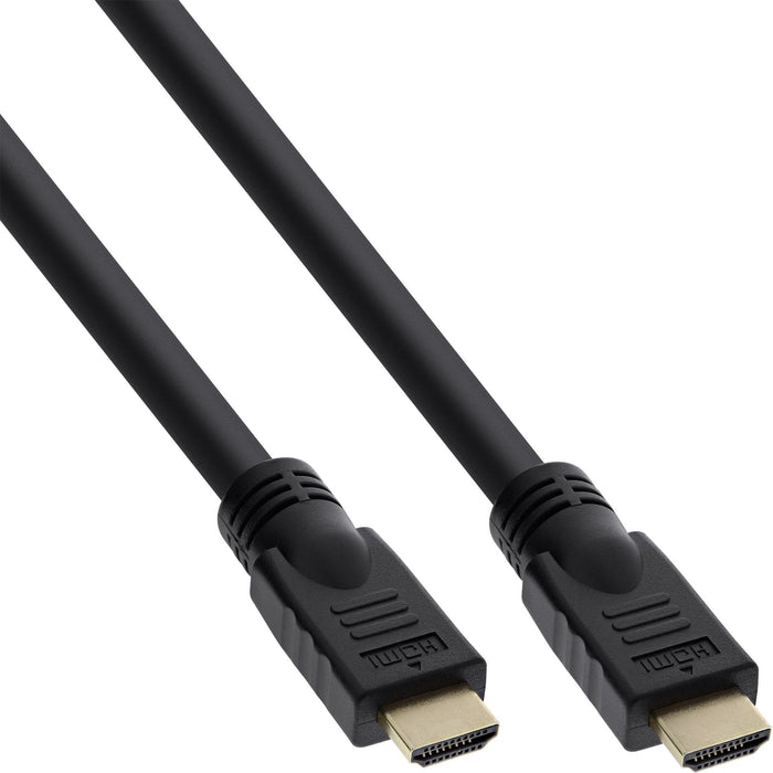 Cable Hdmi Inline Con Ethernet Macho A Macho Negro 5m