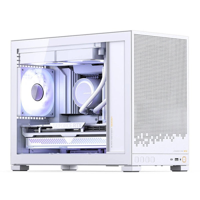 Caja Micro-Atx Jonsbo D32 Std Cristal Templado Blanco