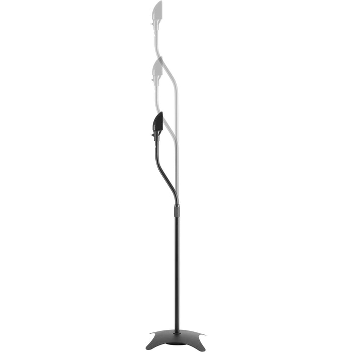 Soporte De Suelo Para Altavoz Inline 68-110 Cm 2 Uds. Conjunto Negro