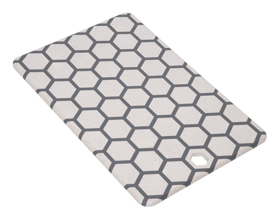 EAN 4260403577660 - Resto Kitchenware 95402 tabla de cocina para cortar Rectangular Plástico Gris, Blanco imagen 4