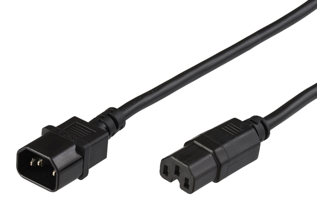EAN 5712505270523 - Microconnect PE011403 cable de transmisión Negro 3 m C14 acoplador C15 acoplador imagen 1