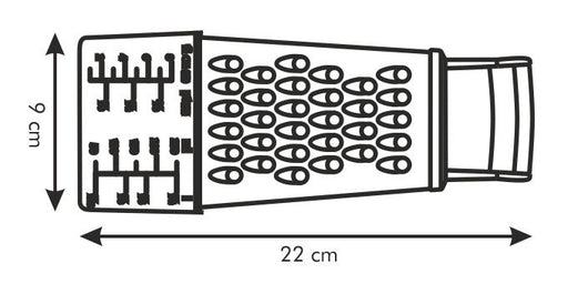 EAN 8595028429589 - Tescoma 643788 cortador de verduras en espiral o rallador manual Caja ralladora Acero inoxidable, Blanco imagen 2
