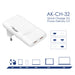 EAN 5906708750689 - Akyga USB Ladegerät 65 W USB-C® Weiß Auriculares, Teléfono móvil, Auriculares, Netbook, Portátil, Smartph imagen 9