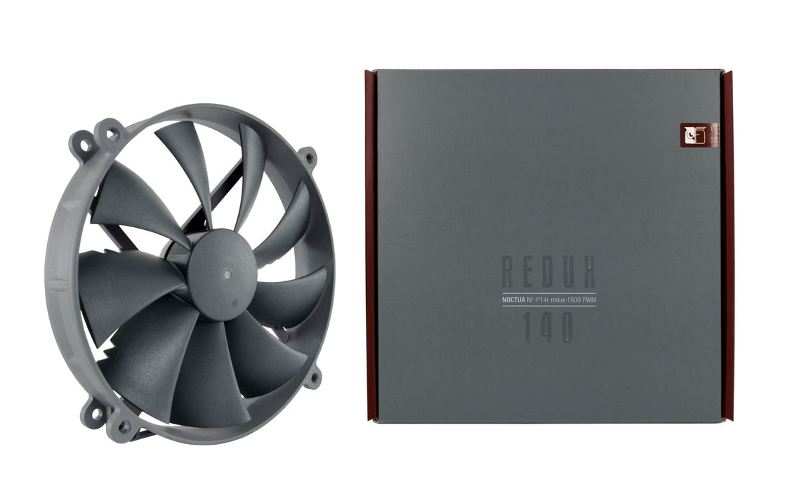 EAN 4716123315278 - Noctua NF-P14R REDUX-1500 PWM sistema de refrigeración para ordenador Procesador Ventilador 14 cm Gris imagen 2