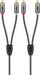 EAN 4040849652912 - Goobay 65291 cable de audio 0,5 m 2 x RCA Negro, Plata imagen 3