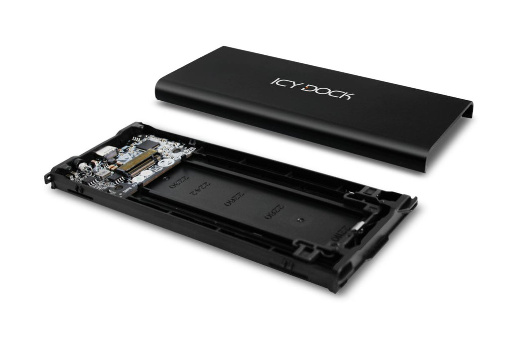 EAN 4713227445313 - Icy Dock MB861U31-1M2B caja para disco duro externo Caja externa para unidad de estado sólido (SSD) Negro imagen 8
