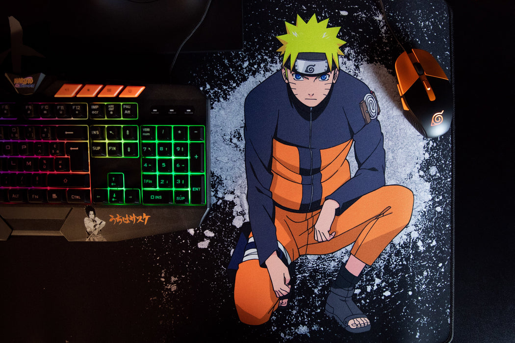 EAN 3328170298506 - Konix Naruto KX MOUSEPAD XXL BLACK Alfombrilla de ratón para juegos Negro, Naranja imagen 3