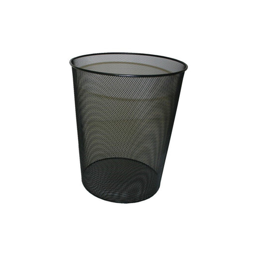 EAN 8430173172730 - Bismark 317273 papelera Alrededor Metal Negro imagen 1
