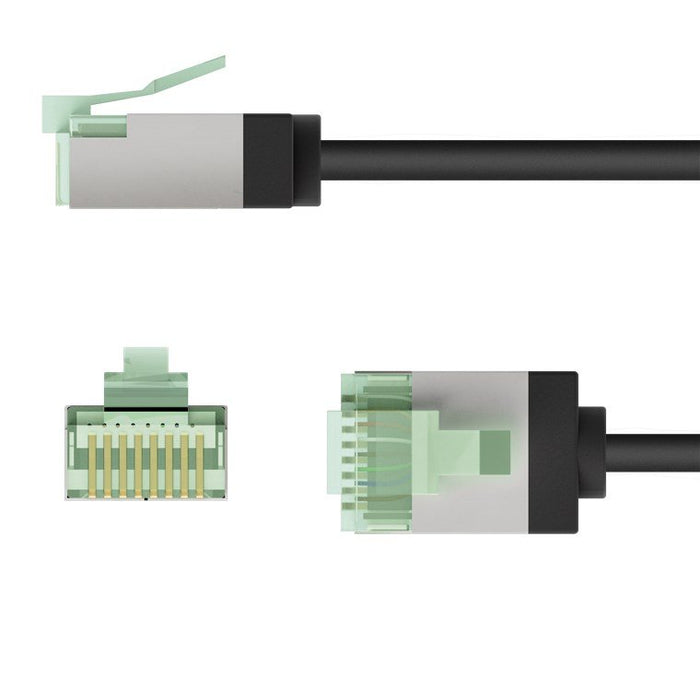 EAN 4040849743535 - Goobay 74353 cable de red Negro 1 m Cat8.1 U/FTP (STP) imagen 3