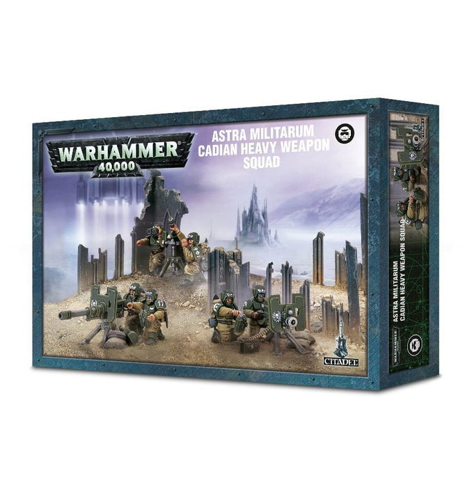 Warhammer 40k - Astra Militarum Cadian Heavy Weapon Squad (2023)