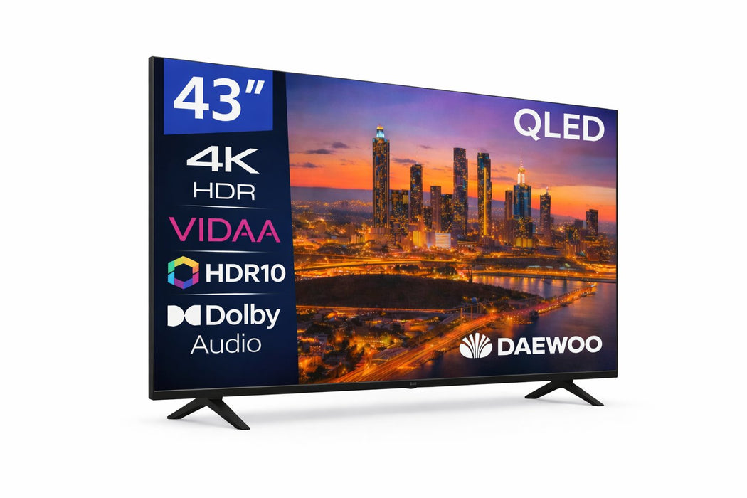 Tv Daewoo 43 " Qled 4k Uhd 43vb56qv Smart Tv