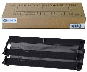 G&G Thermotransferband 2er Set Para Td-810-Bk 215mmx22m