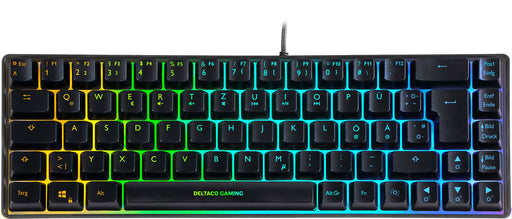 EAN 7333048069023 - Deltaco Gaming GAM-158-DE teclado Juego USB QWERTZ Nórdico Negro imagen 2