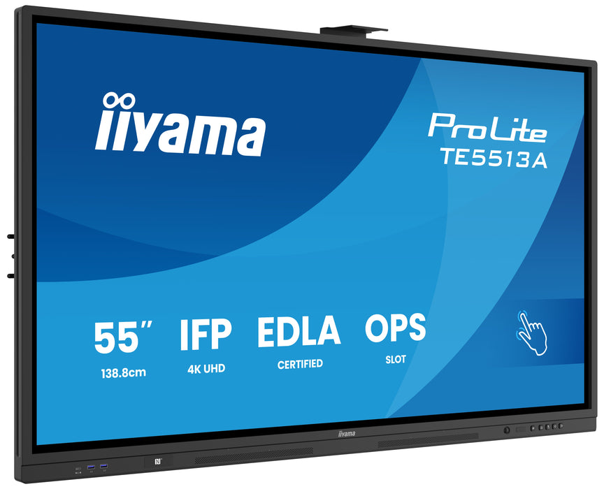 EAN 4948570125722 - iiyama TE5513A-B2AG pantalla de señalización Panel plano interactivo 138,7 cm (54.6") Wifi 500 cd / m² 4K imagen 4