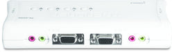 EAN 0710931304299 - Trendnet TK-409K interruptor KVM Azul imagen 3