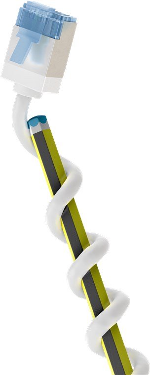 EAN 4040849743320 - Goobay 74332 cable de red Blanco 1 m Cat6a U/FTP (STP) imagen 1
