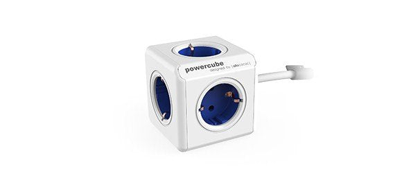 EAN 8718444086932 - Power Cube 1300BL/DEEXPC base múltiple 1,5 m 5 salidas AC Interior Azul imagen 1