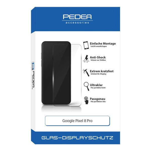 Pedea Display-Schutzglas Google Pixel 8 Pro