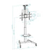 EAN 8433281015616 - TooQ FS1184M-B soporte para TV 177,8 cm (70") imagen 8