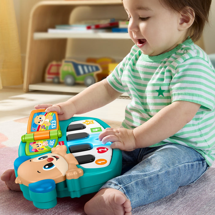 Piano Perrito Rie Y Aprende