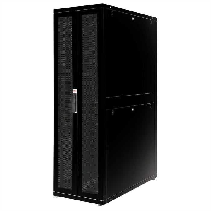 Roline 19-Zoll Serverschrank Pro 42 He, 600x1200 Bxt Schwarz