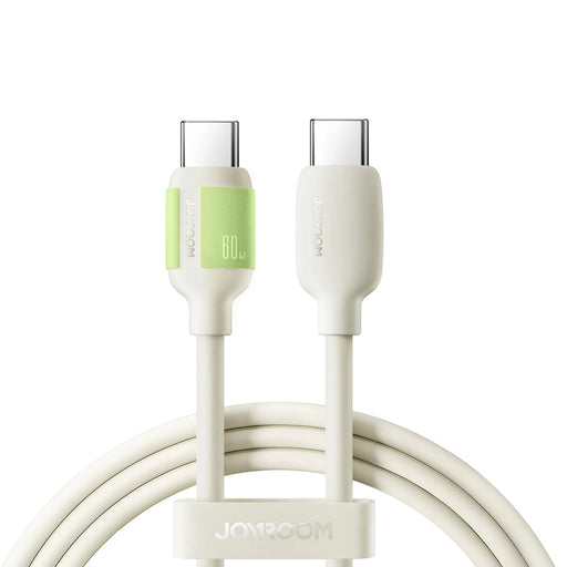 EAN 6956116730673 - JOYROOM S-A53 1.2M C-C cable USB USB 2.0 1,2 m USB C 0,48 Gbit/s 60 W Beige imagen 1
