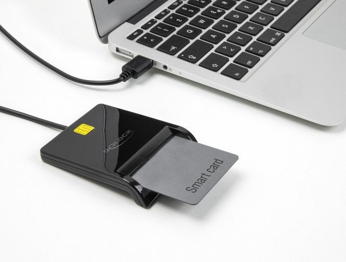Delock Usb 2.0 Smartcard Kartenleser Para Smartcards Con Kontaktchip